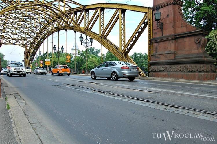 Wieczorem zamkną ruch tramwajowy na moście Zwierzynieckim