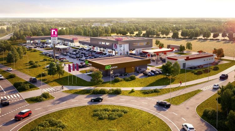 Nowe centrum handlowe koło obwodnicy Wrocławia jest już prawie gotowe [LISTA SKLEPÓW]