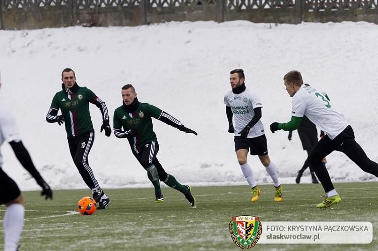 Śląsk remisuje w inauguracyjnym sparingu