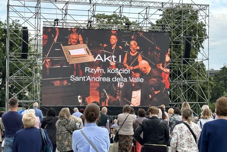 Wrocławianie pokochali operę. „Tosca” z Aleksandrą Kurzak na pl. Wolności