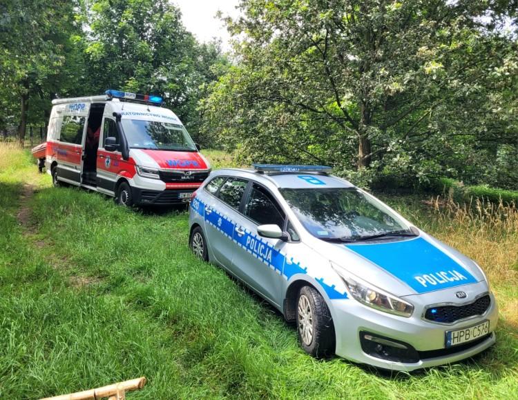 Wrocław: Człowiek utonął w płytkiej wodzie