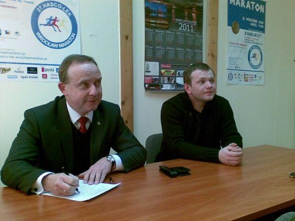 Marszałek Chlebosz chce zostać maratończykiem
