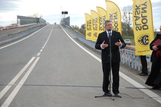 Kierowcy mogą już jeździć dwoma nowymi mostami na Obwodnicy Aglomeracji Wrocławskiej