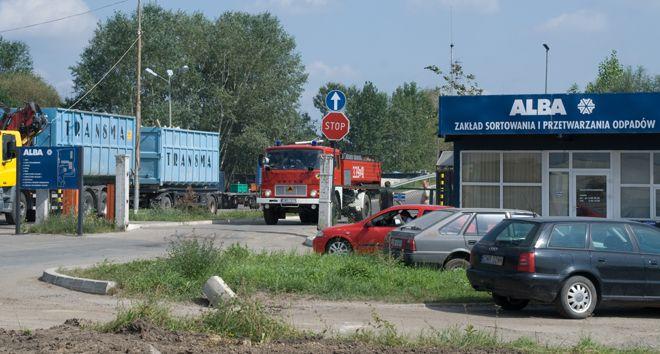 Spłonęła hala WPO Alba