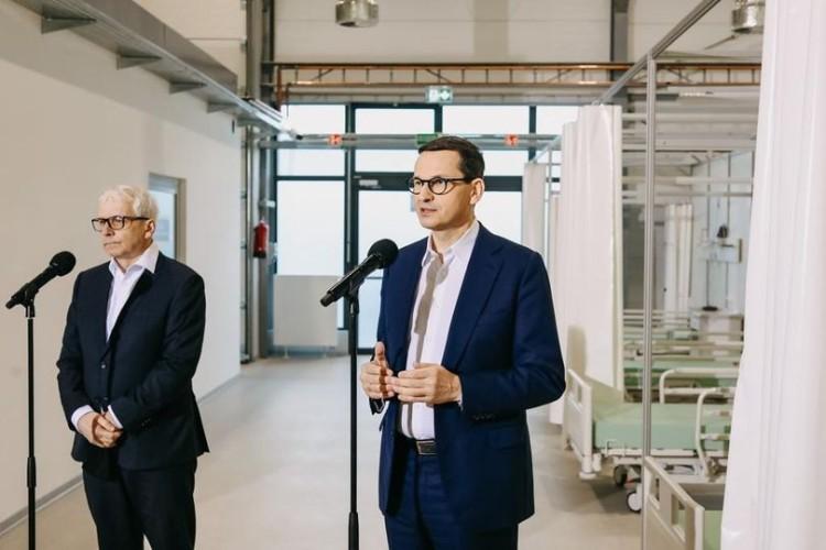 Rusza szpital covidowy we Wrocławiu. Premier: 
