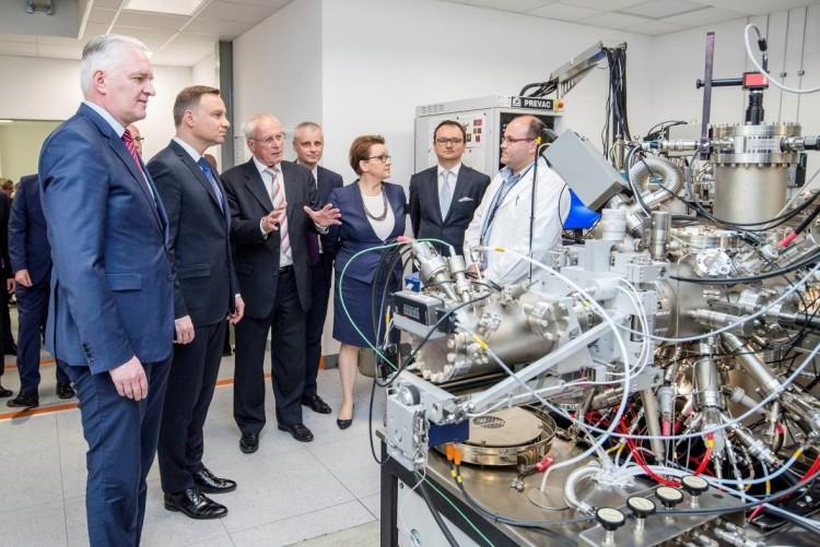 Prezydent Andrzej Duda spotkał się z wrocławskimi startupowcami
