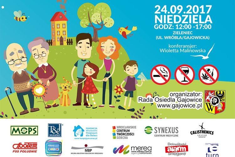 Specjaliści od uzależnień, konkurs na najwyższego mieszkańca. Festyn Niezależne Gajowice
