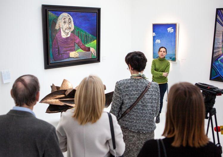 Portret Einsteina dołączył do kolekcji Pawilonu Czterech Kopuł [ZDJĘCIA]