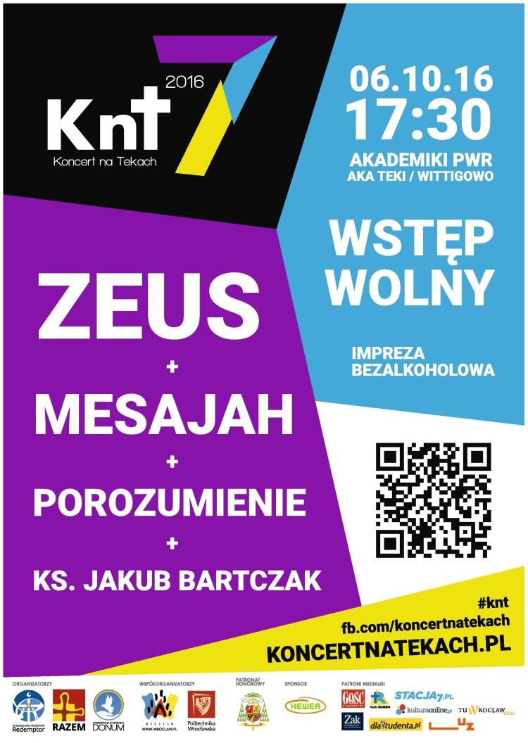 Siódma edycja Koncertu na Tekach już 6 października!