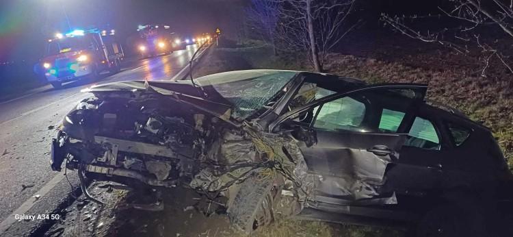 Pięć osób rannych po wypadku na drodze nr 35. Sprawcą Ukrainiec