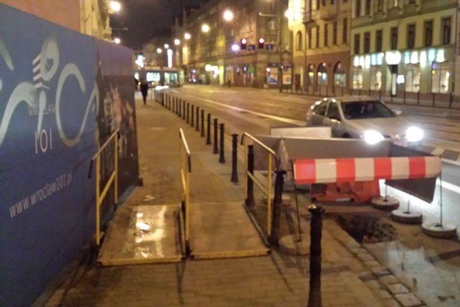 Uwaga na weekendowe utrudnienia w ruchu w trzech punktach w centrum Wrocławia