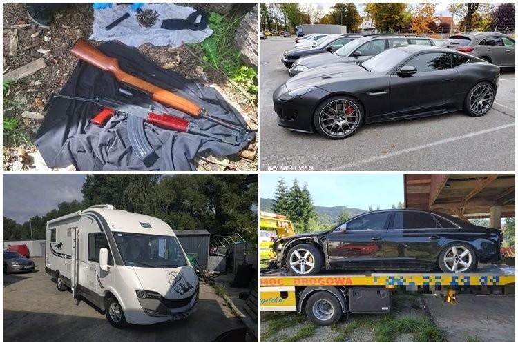 Szajka złodziei rozbita. Odzyskano 20 aut [ZDJĘCIA]