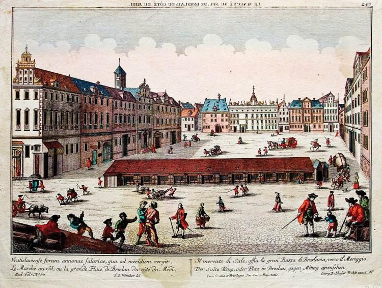 Tak się zmieniał wrocławski Plac Solny. Zobacz stare zdjęcia