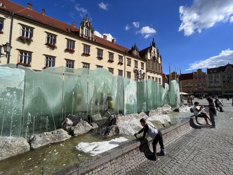 Wrocław: Sezon na miejskie fontanny coraz bliżej