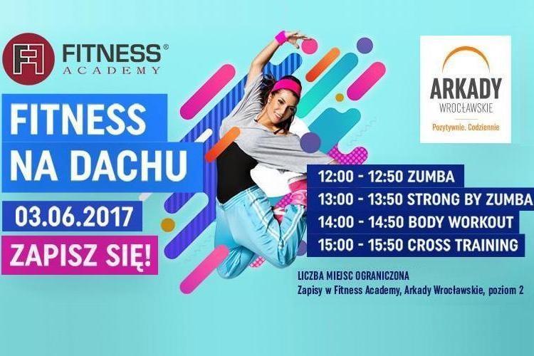 Fitness na dachu - niezwykły trening na szczycie Arkad Wrocławskich