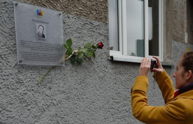 Odsłonięcie tablicy profesora Ryszarda Bukowskiego