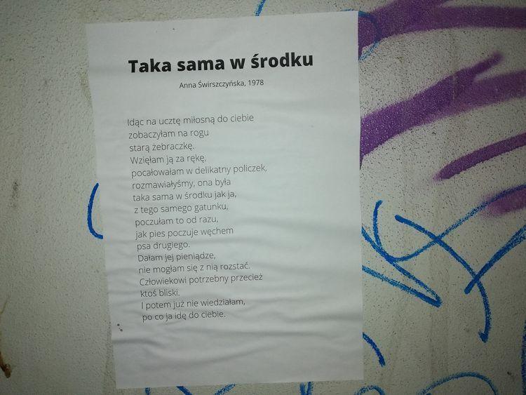„Na ulice, razem z masą młodych ludzi, 