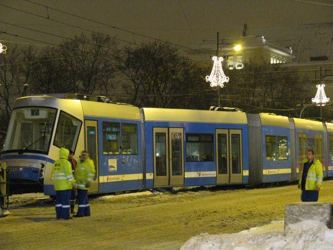 Tramwajowe problemy w centrum