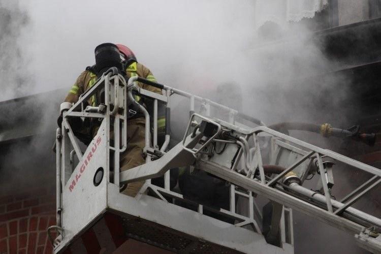 Wrocław: Pożar w mieszkaniu na Przedmieściu Oławskim. Zapaliła się pralka