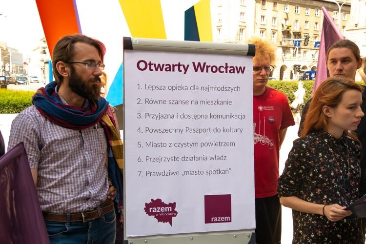 Partia Razem przedstawia swoją wizję miasta. 