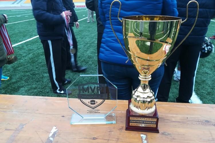 Trzecie mistrzostwo we Wrocławiu. Juniorzy Panthers najlepsi w Polsce [ZDJĘCIA, WIDEO]