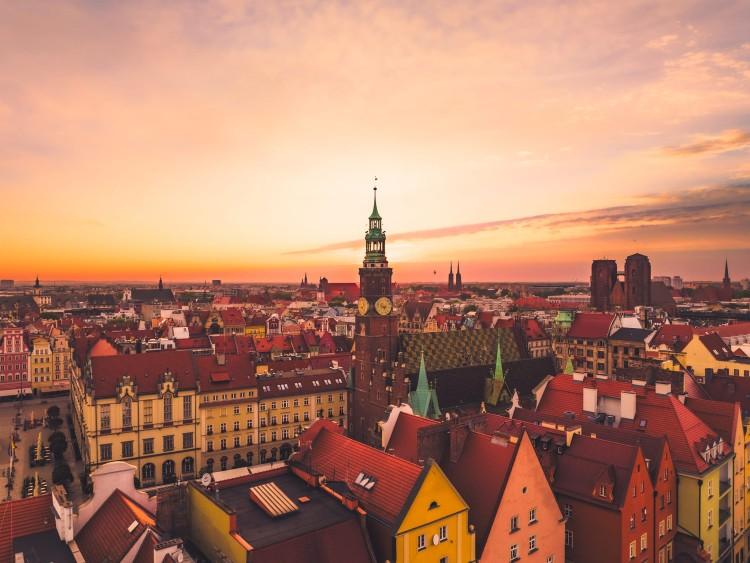 Ale ten Wrocław piękny! Oto najnowsze zdjęcia z drona