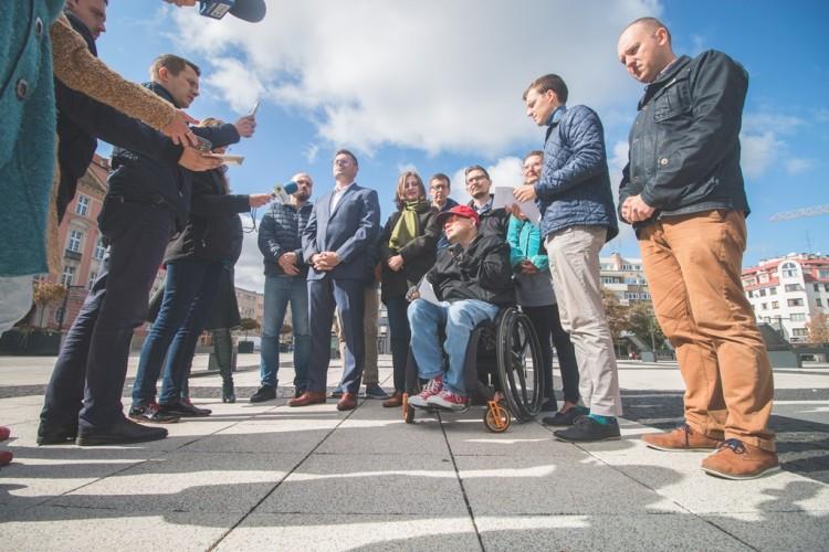 Michalak obiecuje zwiększenie nakładów na zieleń i budowę Parku Północnego