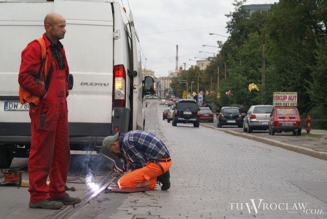W sobotę będą naprawiać tory na Curie-Skłodowskiej. Uwaga na utrudnienia 