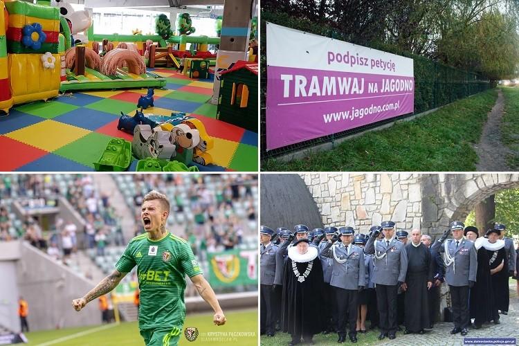 Będzie tramwaj na Jagodno, nowa murawa Stadionu Wrocław i święto policji [PODSUMOWANIE DNIA]
