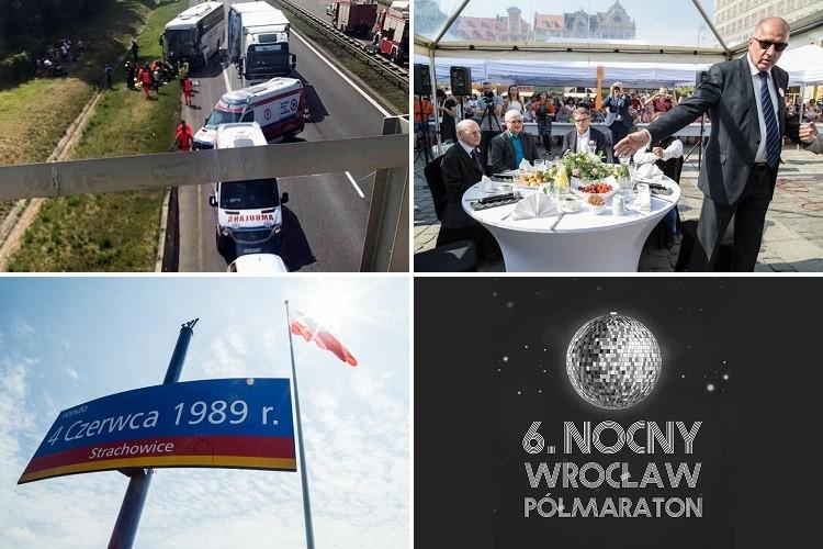 Wrocławski poniedziałek. Wielka jajecznica na Rynku i rondo 4 czerwca [PODSUMOWANIE DNIA]