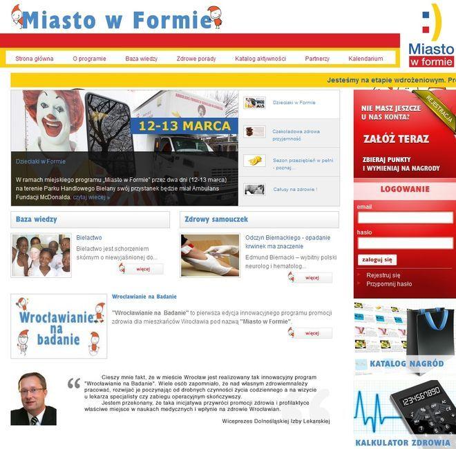 Od dziś Wrocław jest w formie!