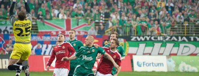Trudny mecz Śląska Wrocław w Warszawie