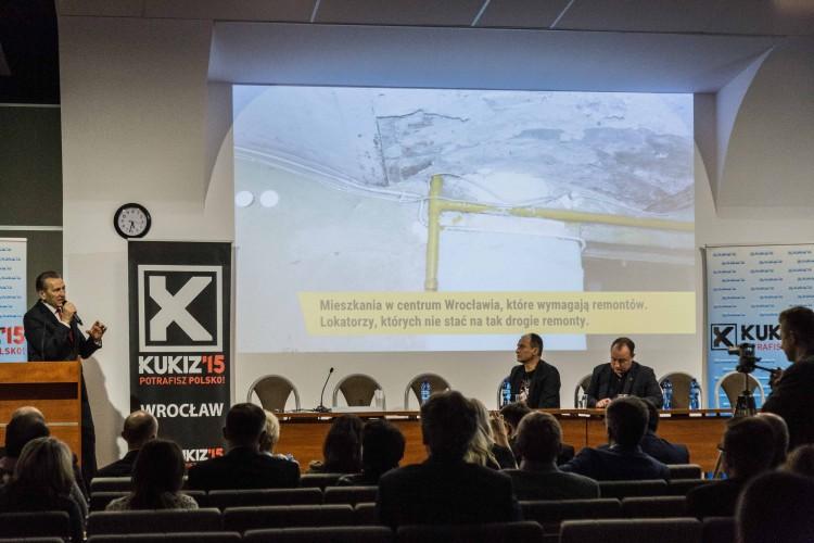 Paweł Kukiz na konwencji wyborczej we Wrocławiu [ZDJĘCIA]