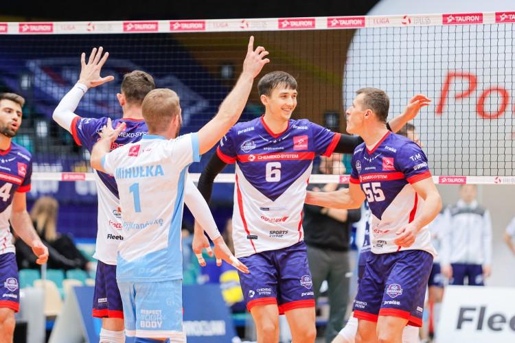 Gwardziści zdali wymagający test. Wrocławscy siatkarze wygrali thriller z Olimpią Sulęcin