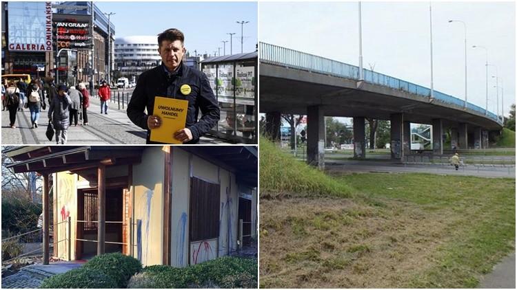 Dewastacja Ogrodu Japońskiego, remont wiaduktu i kolejni politycy we Wrocławiu [PODSUMOWANIE DNIA]