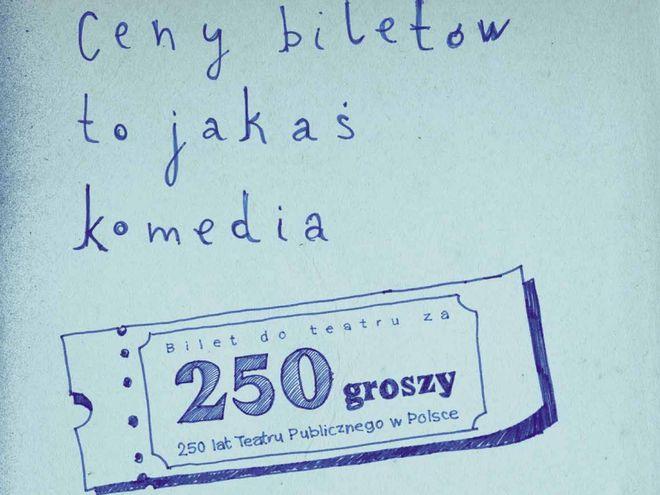 Akcja w jednym z wrocławskich teatrów: bilety za 250 groszy