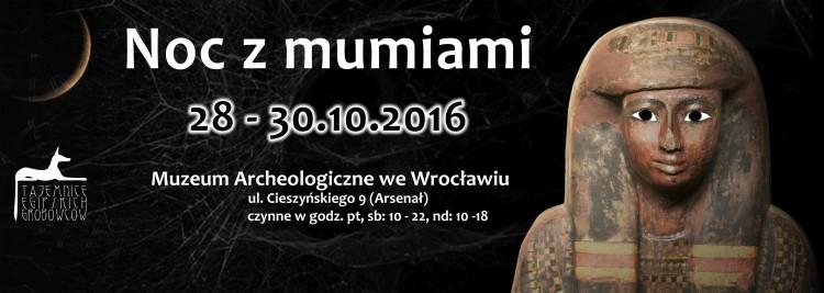 Halloweenowa „Noc z mumiami” w Muzeum Archeologicznym