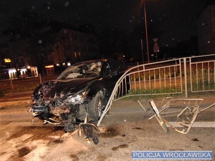 Wrocław: Tak 28-latek wracał z imprezy [ZDJĘCIA]