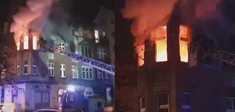 Kolejny tragiczny pożar we Wrocławiu. Jedna osoba nie żyje [WIDEO]