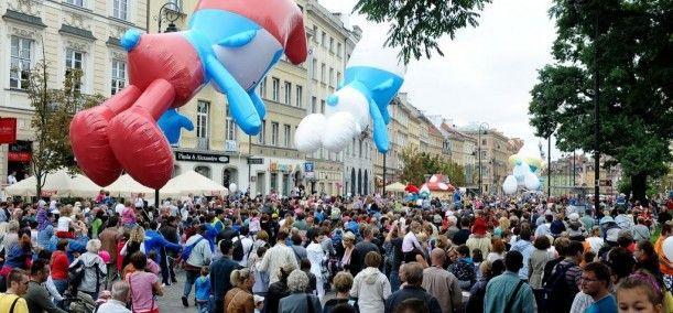 Uwaga na niebieskie ludziki! Wielka Parada Smerfów dotarła do Wrocławia