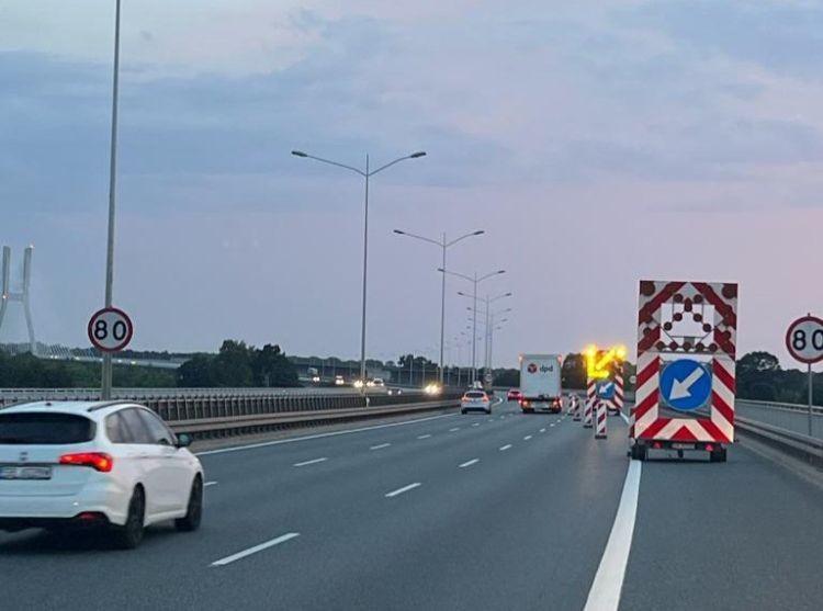 Obwodnicą Wrocławia pojedziemy 80 km/h. To przez prace drogowców