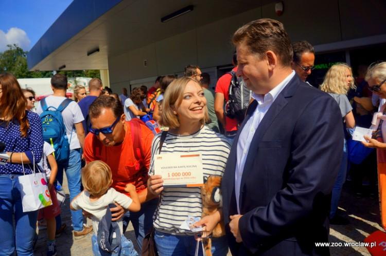 Milionowy gość we wrocławskim ZOO!
