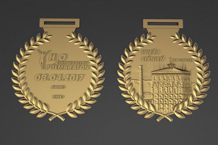 Medal H2O Półmaratonu zaprezentowany