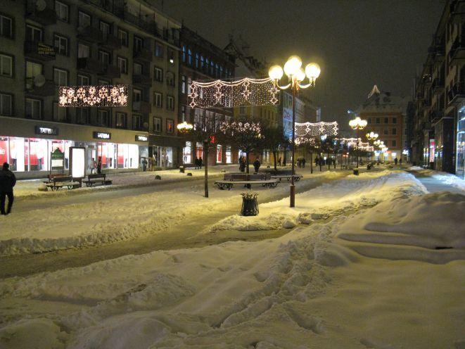 Zawieje i zamiecie śnieżne we Wrocławiu
