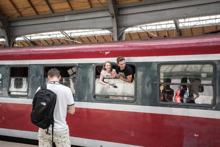 Wrocławianie w drodze na „Woodstock” [ZDJĘCIA]