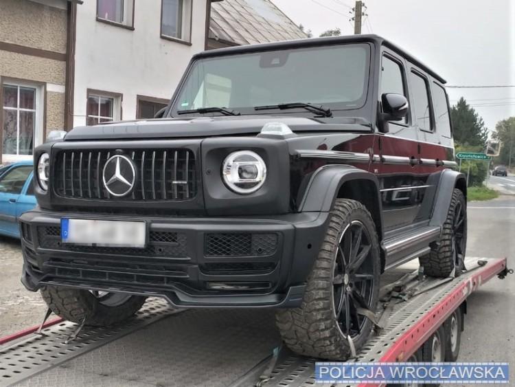 Mercedes za 1 mln zł zniknął z Niemiec. Odnalazł się pod Wrocławiem