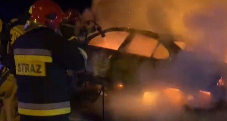 Wrocław: Kolejny pożar na Ołtaszynie. Spłonęła osobówka