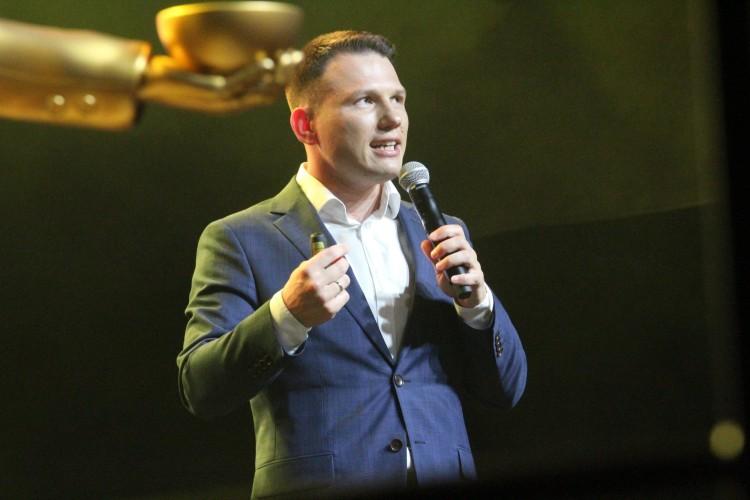 Polityczny stand-up, czyli Piwo z Mentzenem we Wrocławiu [ZDJĘCIA]