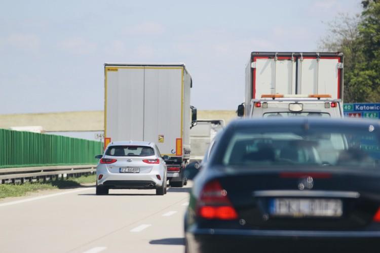 Utrudnienia na autostradzie A4. Rozpoczęły się roboty drogowe