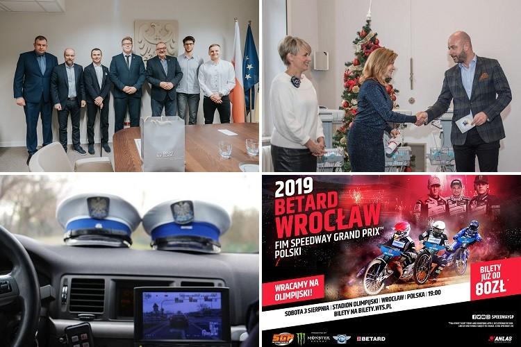 Sprzęt szpitalny od prezydenta i nagrody dla najlepszych sportowców [PODSUMOWANIE DNIA]